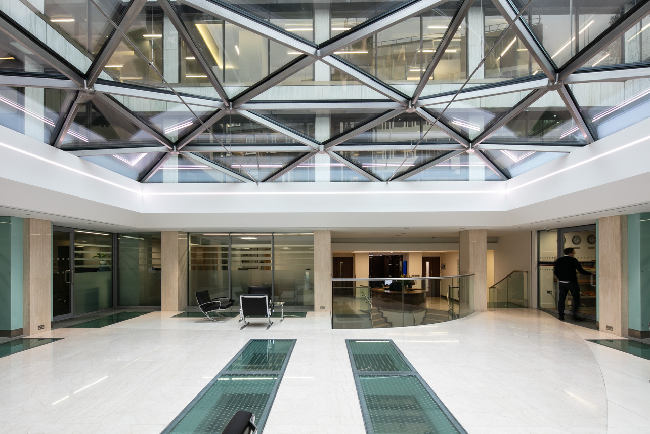 Glass Structures provide structural roof glazing for challenging project